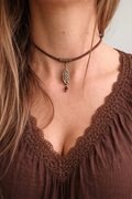 🤎 CHOKER Z AGATEM – RÓWNOWAGA I SPOKÓJ | BOHO TALIZMAN