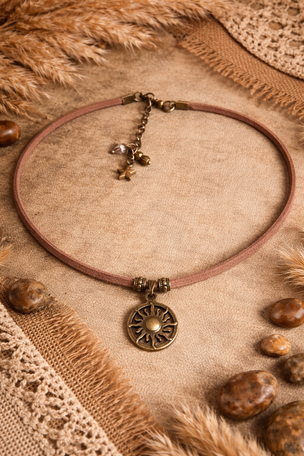 🌞 Choker „Promień Słońca”