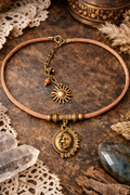 ✨ Choker Słońce & Księżyc – harmonia światła i cienia ✨