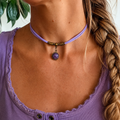 Choker z Ametystem – delikatna magia w odcieniach lawendy 💜