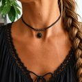 Choker z Czarnym Turmalinem – subtelna ochrona w stylu boho 🖤