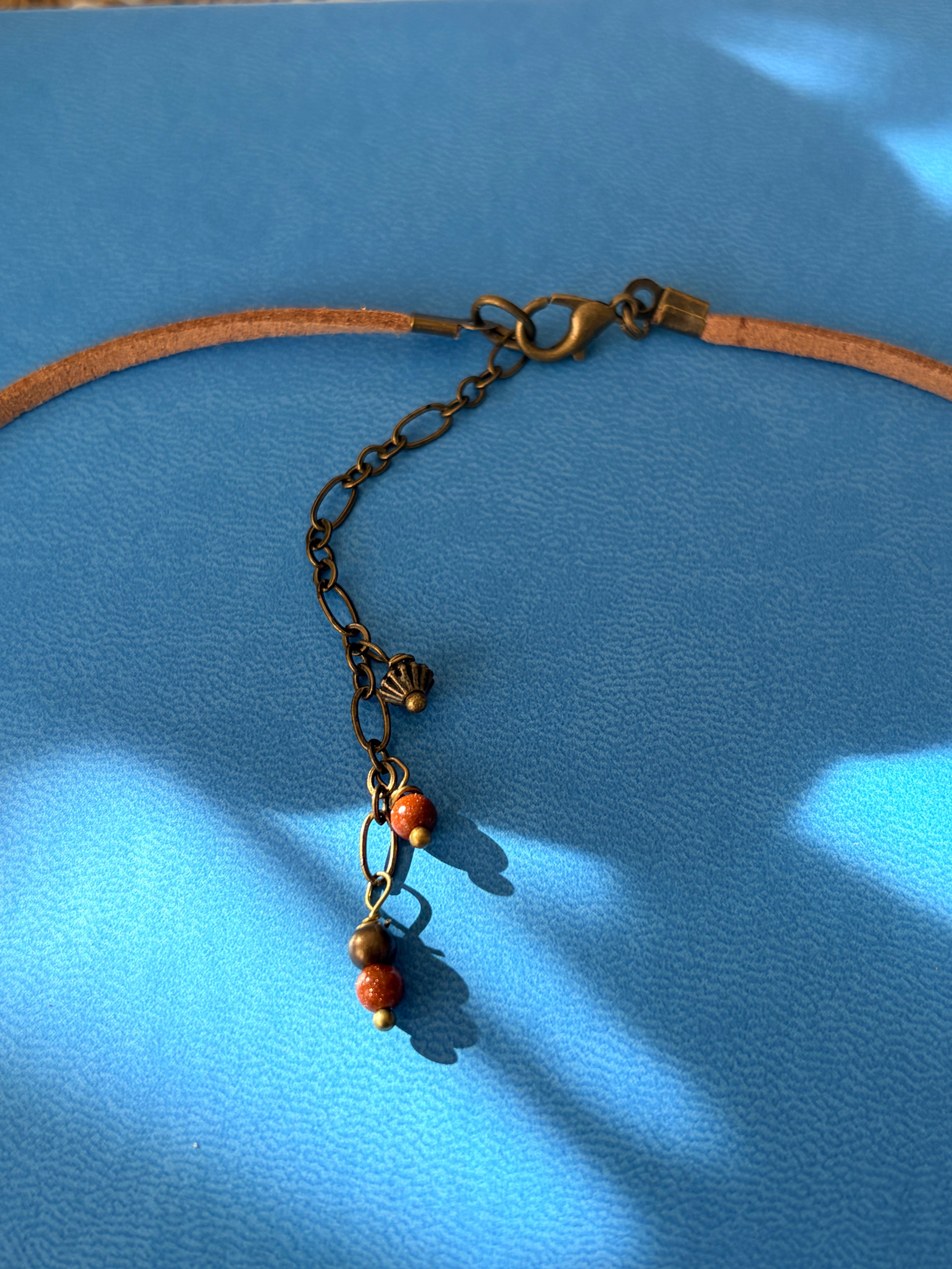 🌙 Choker z księżycem – delikatna nocna magia 🌙