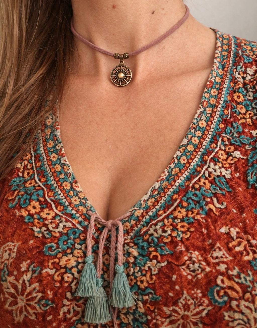 🌞 Choker „Promień Słońca”