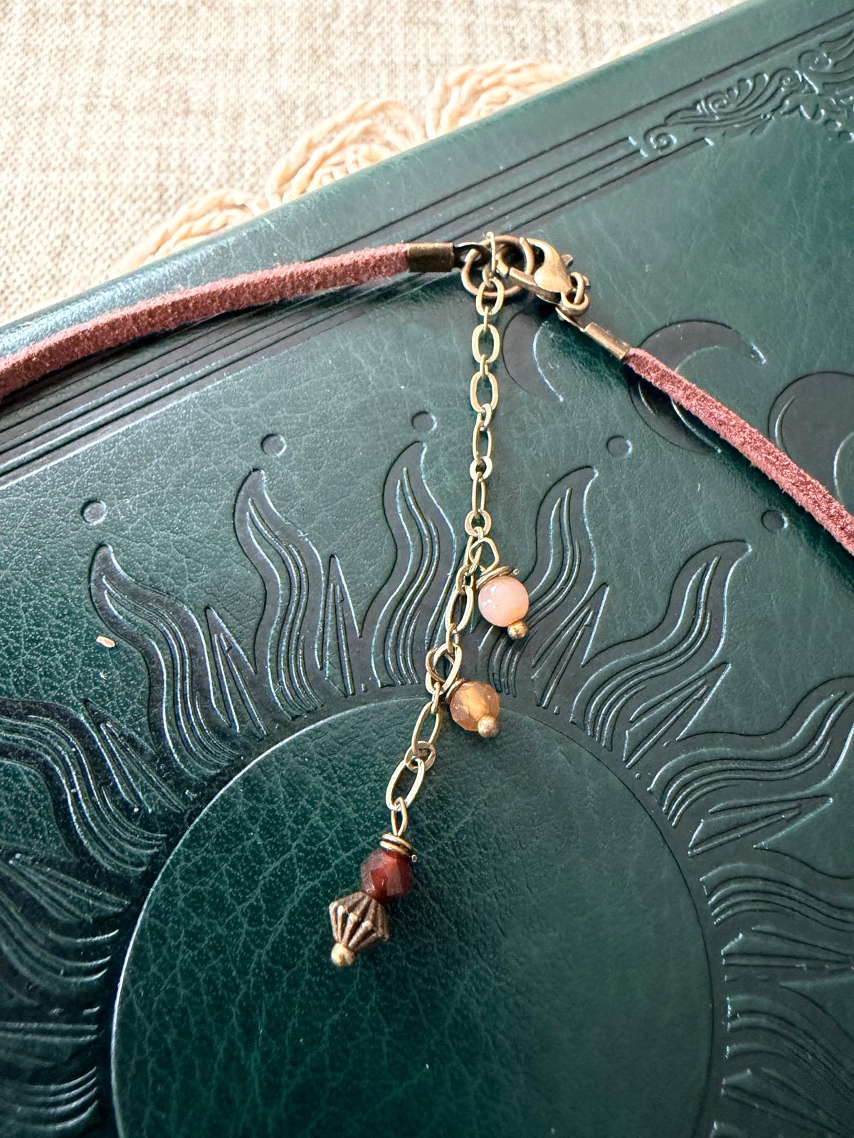 🤎 CHOKER Z AGATEM – RÓWNOWAGA I SPOKÓJ | BOHO TALIZMAN