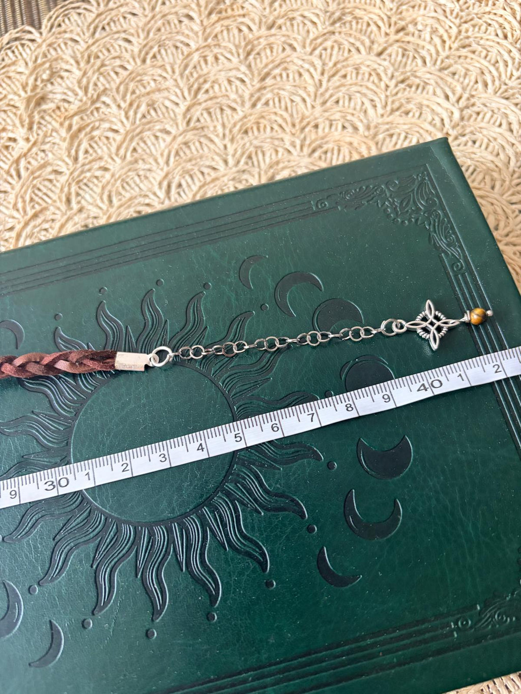 Choker z Kocim Okiem Boho Vintage – talizman odwagi i pewności siebie | Agnes Arte 🤎✨