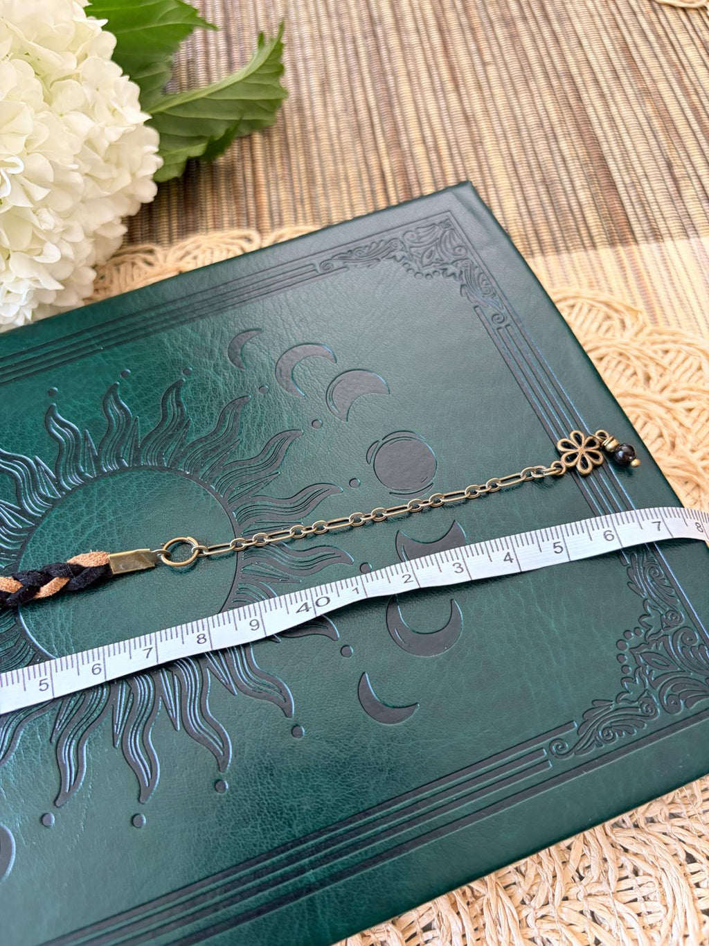 Noc Kruka – choker z czarnym agatem 🖤🌙Czarny Agat Choker Boho Gothic – talizman ochrony | Agnes Arte