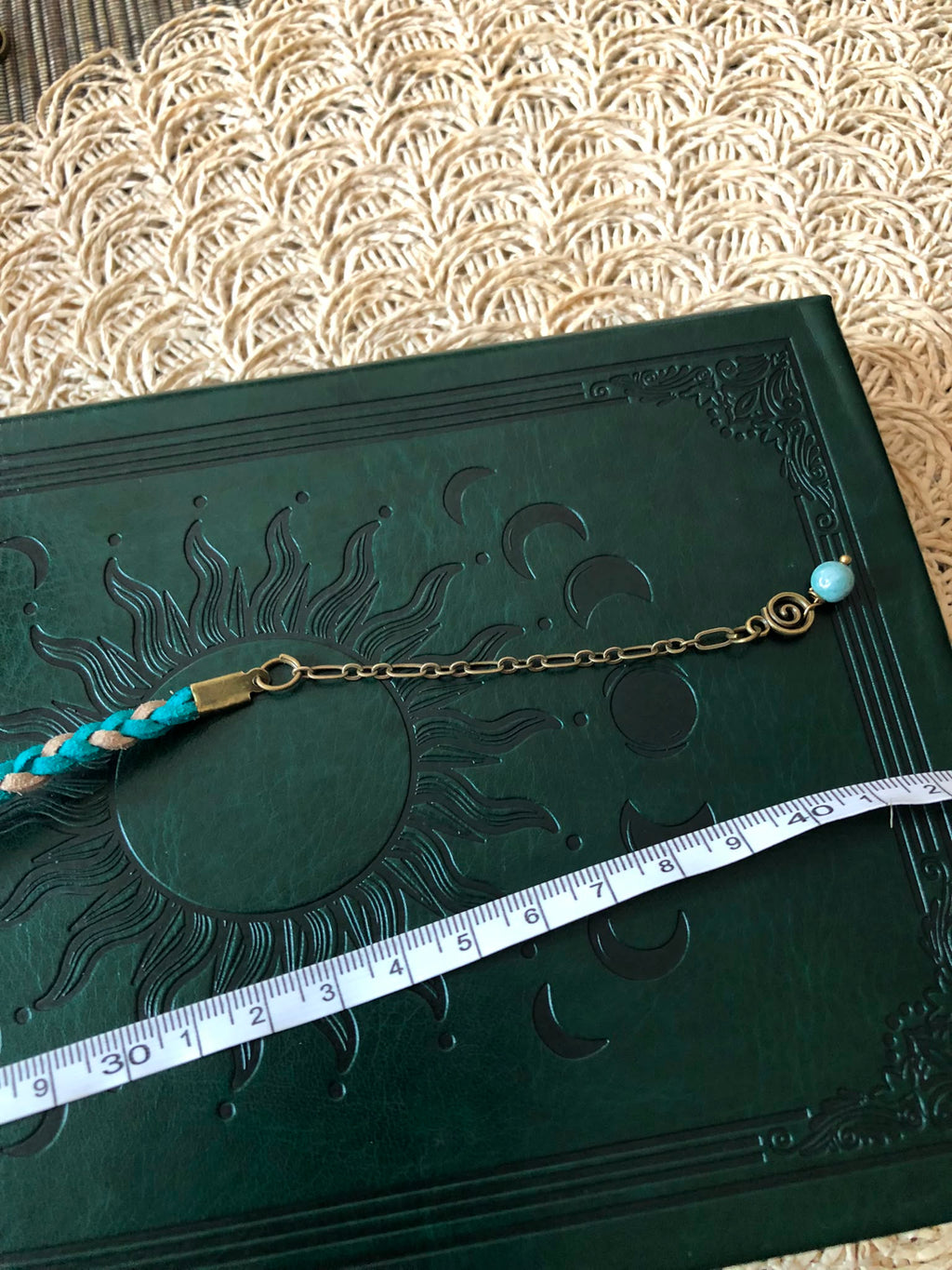 Apatyt Niebieski Choker Boho – Kamień Inspiracji i Spełniania Marzeń | Agnes Arte