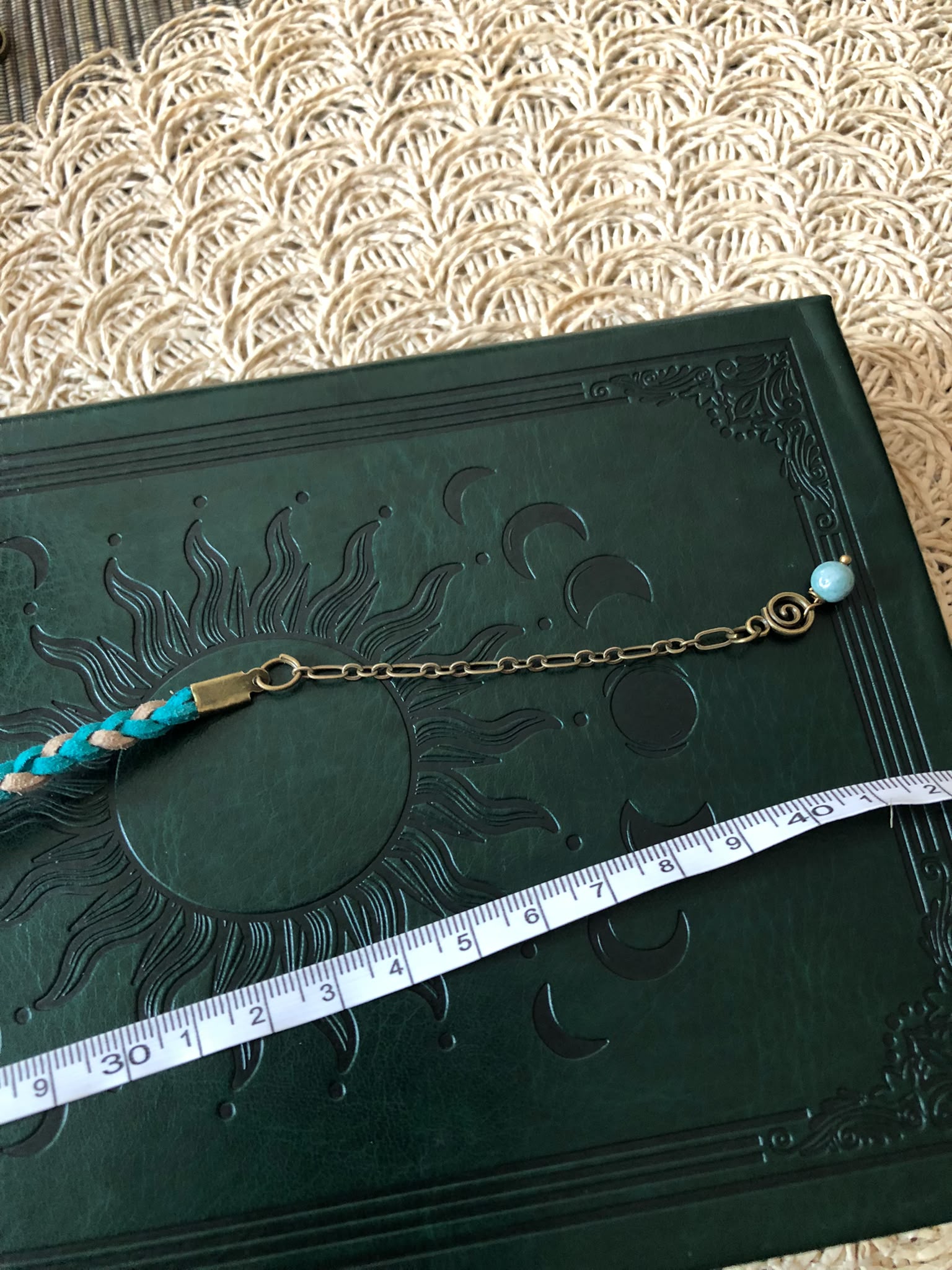 Apatyt Niebieski Choker Boho – Kamień Inspiracji i Spełniania Marzeń | Agnes Arte