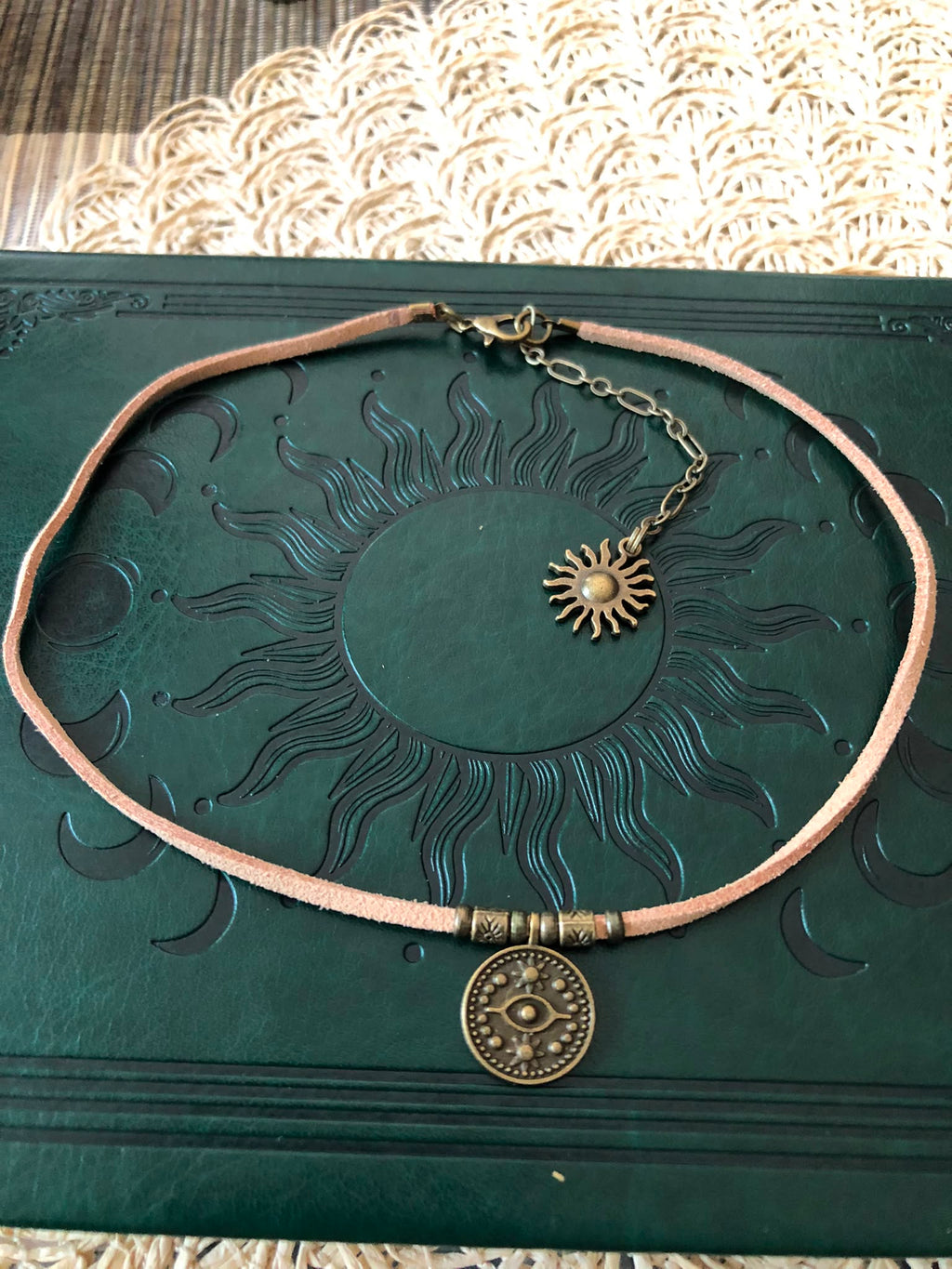 Choker Boho z Okiem Proroka – Symbol Ochrony i Intuicji | Agnes Arte