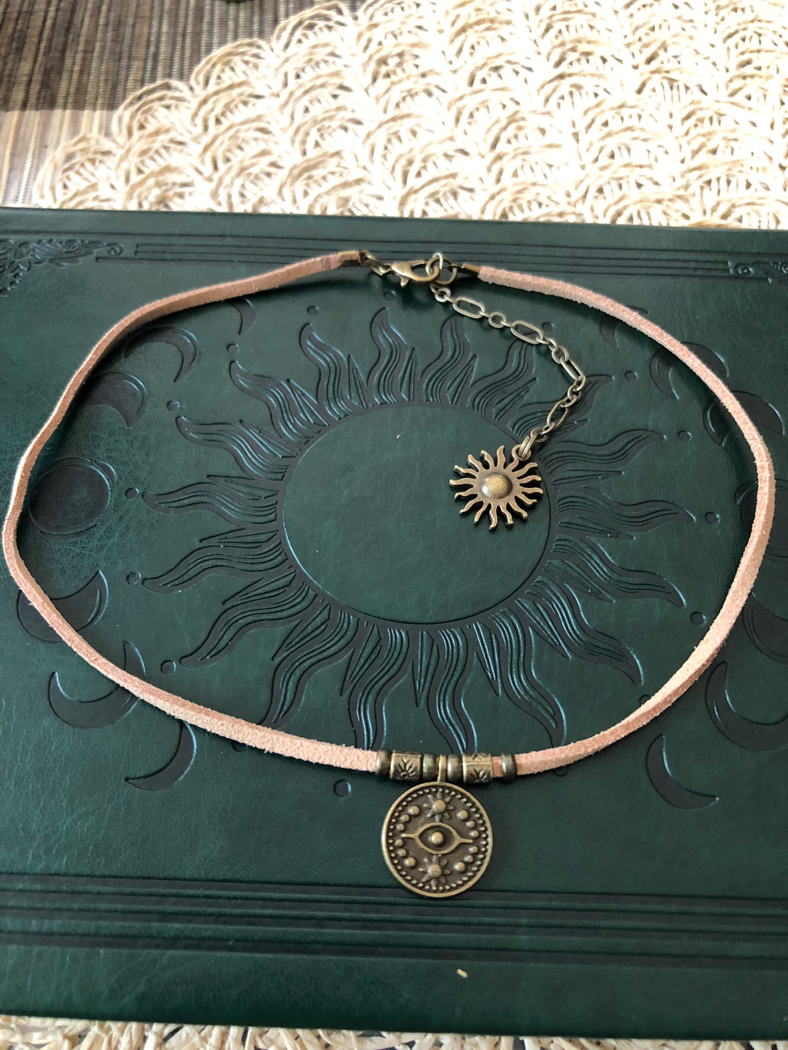 Choker Boho z Okiem Proroka – Symbol Ochrony i Intuicji | Agnes Arte