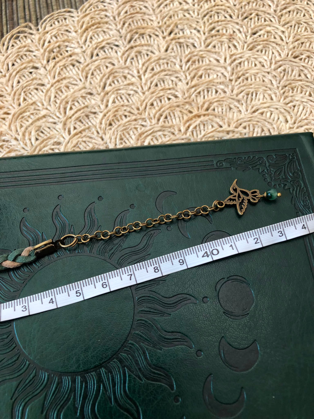 Agat Mchowy Choker Boho Vintage – Kamień Natury, Harmonii i Nowych Początków | Agnes Arte