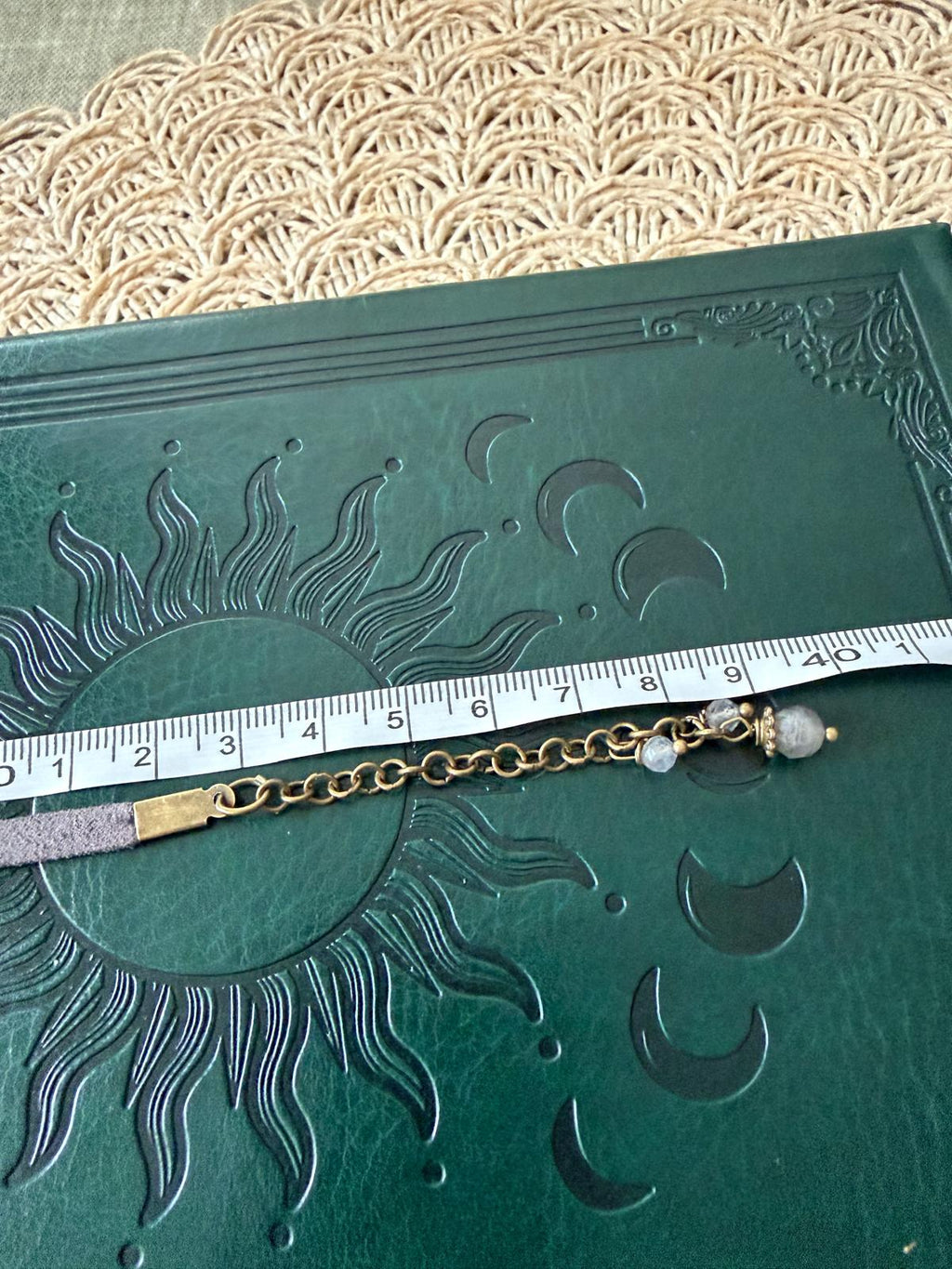 Choker Boho Vintage z Labradorytem – Kamień Intuicji i Magii | Agnes Arte