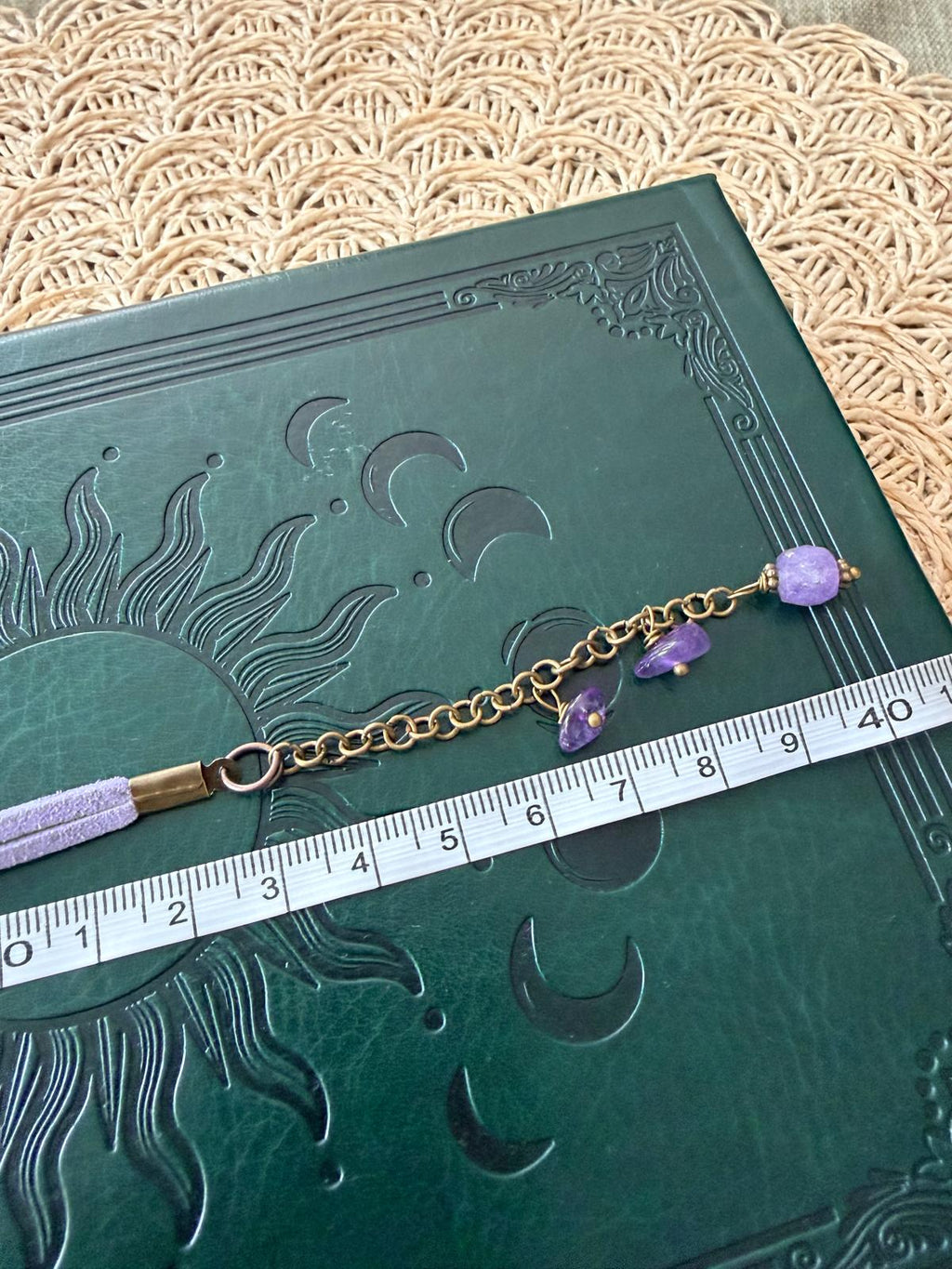 Choker z Ametystem – delikatna magia w odcieniach lawendy 💜