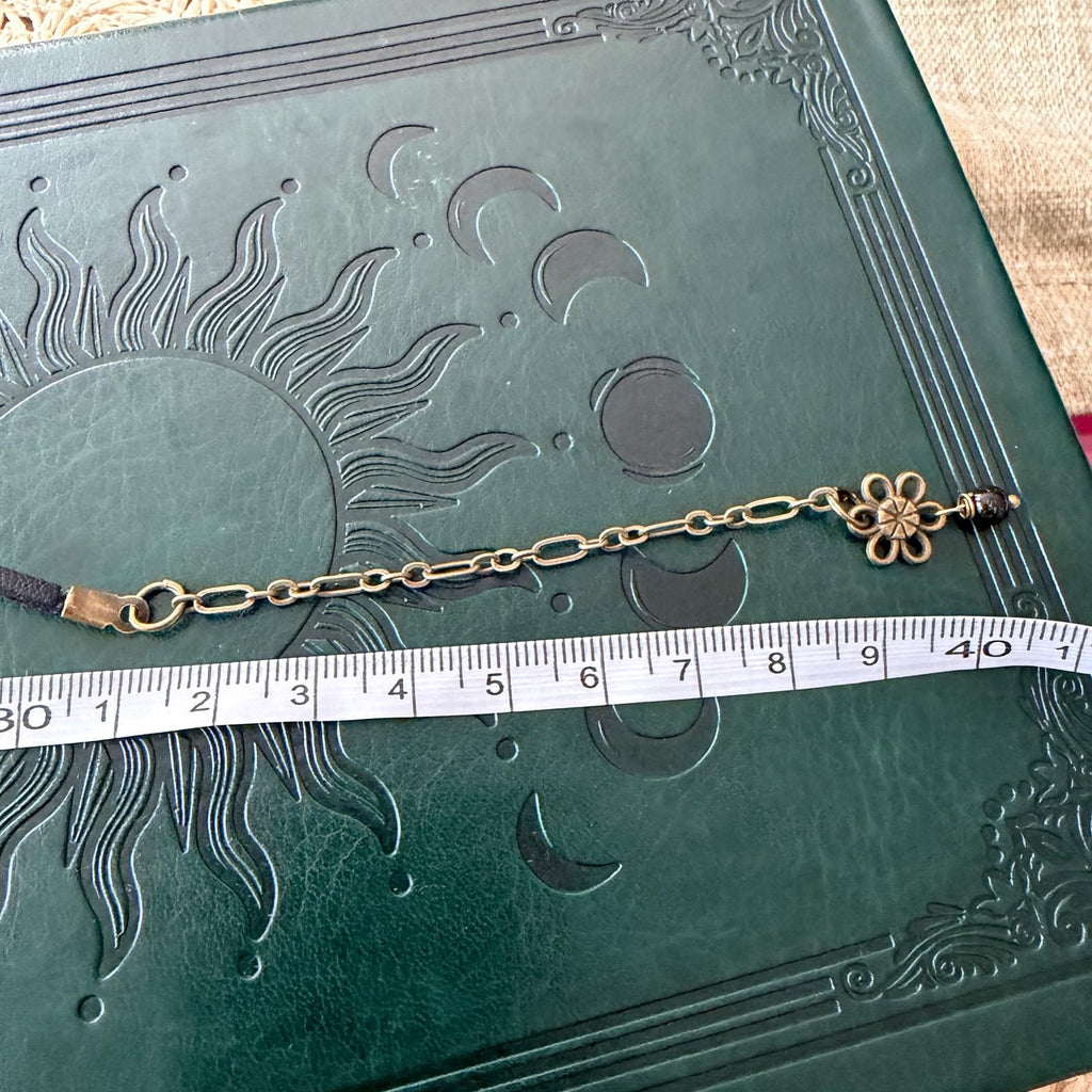Choker z Czarnym Turmalinem – subtelna ochrona w stylu boho 🖤