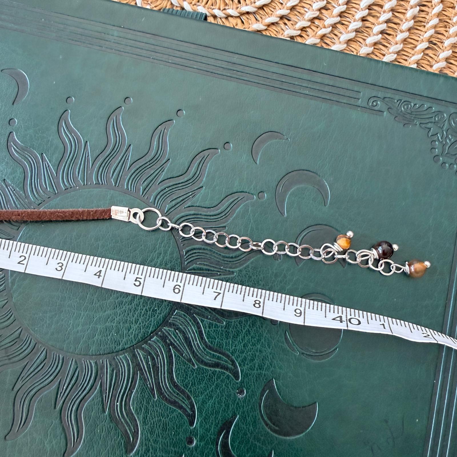 Choker serce boho – naszyjnik z zawieszką serca, romantyczna biżuteria vintage