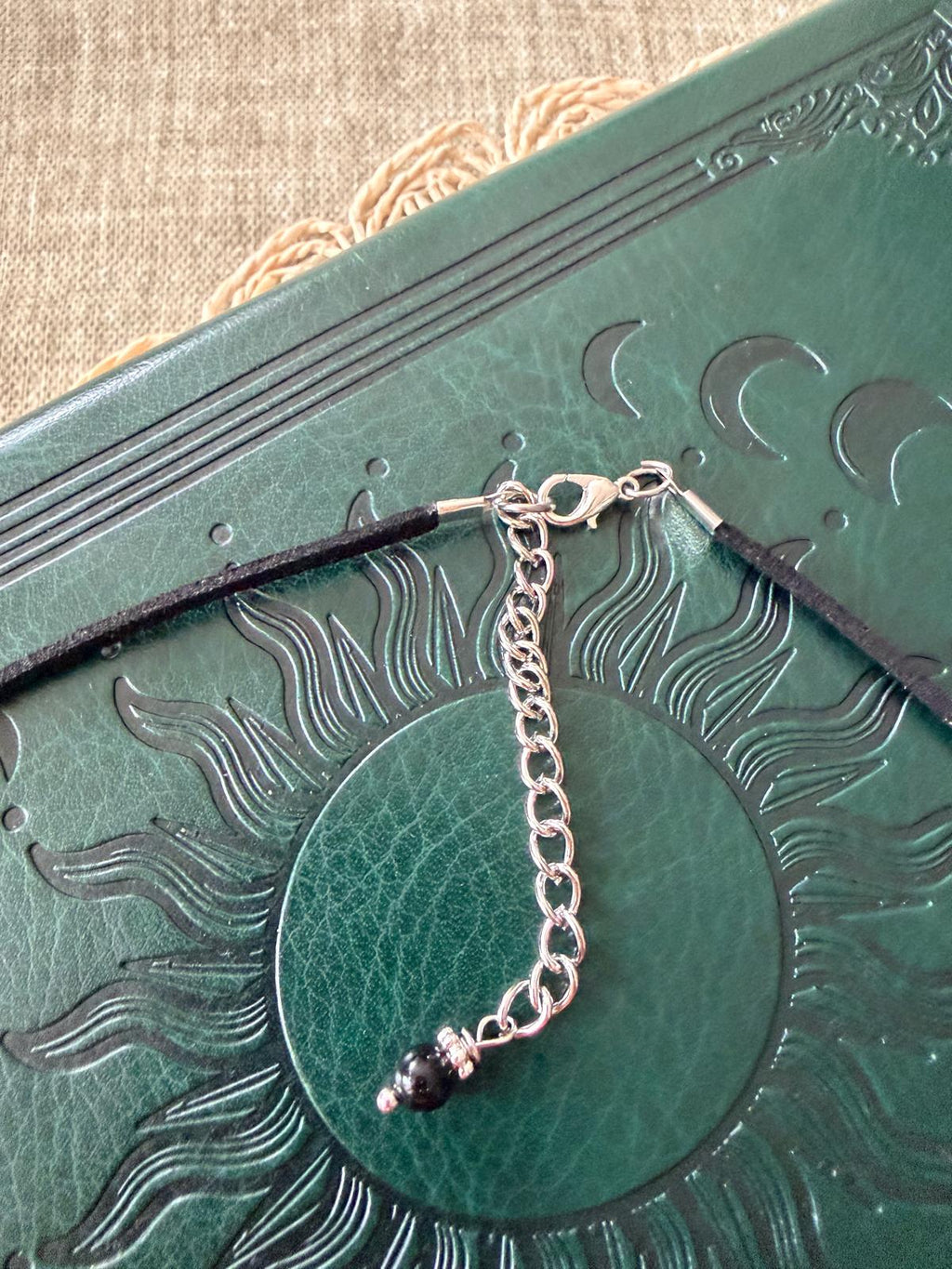 💀 CHOKER Z CZASZKĄ – VINTAGE / BOHO / ALTERNATIVE STYLE
